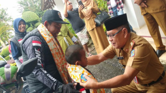 Pemda Merangin Sambut Kedatangan Lilik Dan Balda