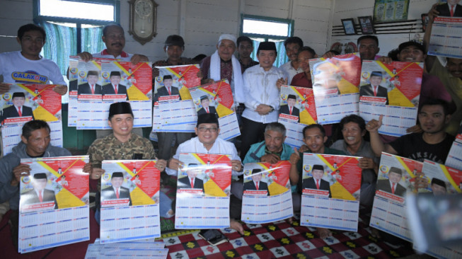 Karang Taruna Sungai Rengas Kompak Dukung Al Haris