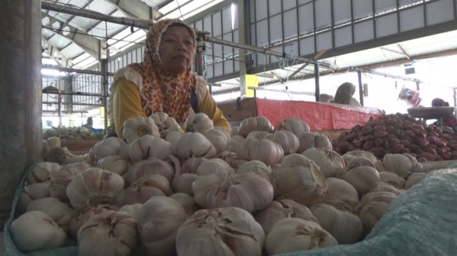 Imbas Virus Corona, Harga Bawang Putih di Jambi Naik