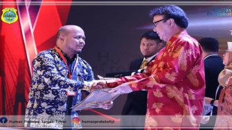 Pemkab Tanjabtim Terima Hasil Evaluasi Akuntabilitas Kinerja Instansi Pemerintah