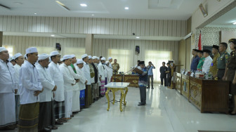 Bupati Merangin Hadiri Pengukuhan DP MUI Merangin