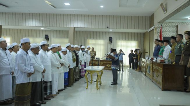 Bupati Merangin Hadiri Pengukuhan DP MUI Merangin