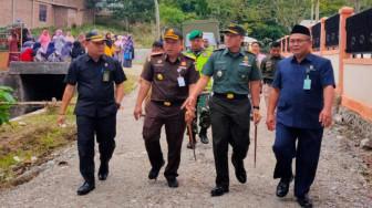 Dandim Kerinci Hadiri Peresmian Kecamatan Tanah Cogok dan Danau Kerinci Barat