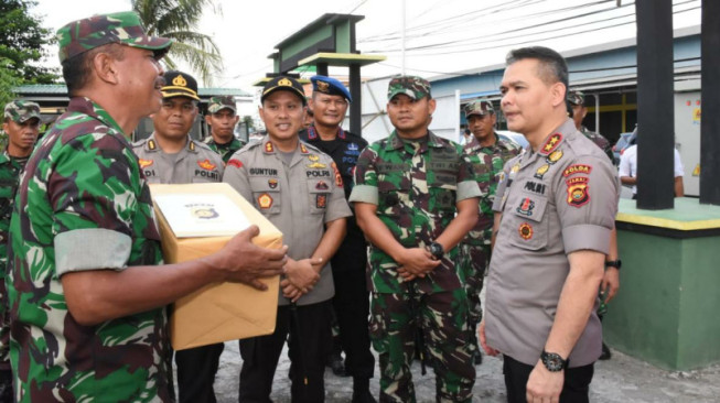 Kapolda Jambi Kunjungi Koramil 419-03