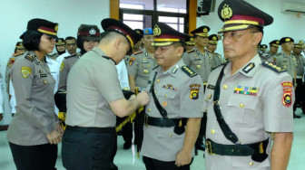 Empat Pejabat Utama Polda Jambi Diserahterimakan