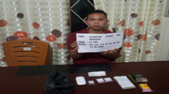 Menantu Kepala Desa Pelangki Dicokok Polisi