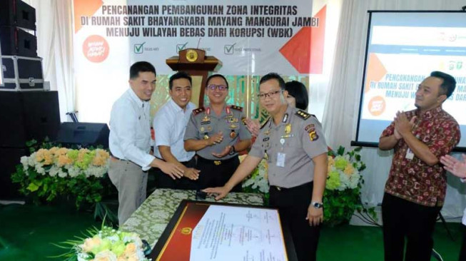 Kapolda Canangkan Pembangunan Zona Integritas menuju WBK