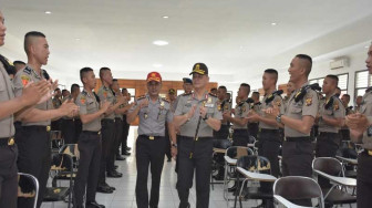 Kunjungi SPN Jambi, Kapolda Titip Pesan untuk Siswa Diktuk Bintara Polri 2019-2020