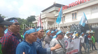 Aliansi Pekerja Buruh Jambi Tolak Keras RUU Cipta Kerja
