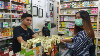 Gara-gara Wabah Virus Corona, Stok Masker Di Batanghari Kosong