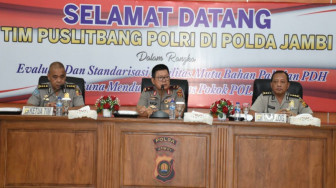 Tim Litbang Mabes Polri Kunjungi Polda Jambi, Ada Apa ?