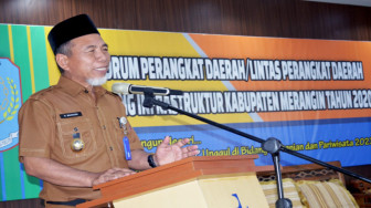 Wakil Bupati Merangin Buka Forum Perangkat Daerah Bidang Infrastruktur