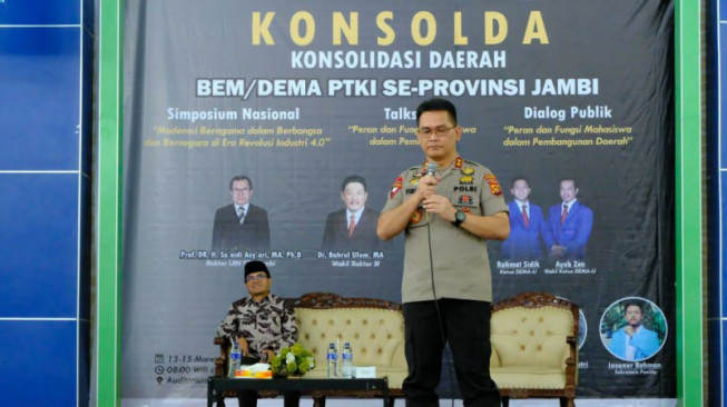 Kapolda Jambi Kuliah Umum di UIN STS