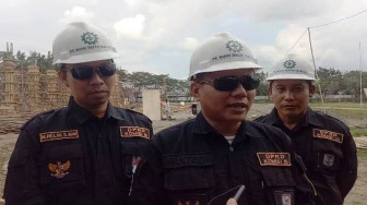 Komisi III DPRD Merangin Temukan Pengerjaan Kantor Bupati Merangin tidak Sesuai RAB