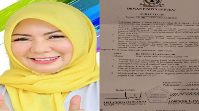 DPP Golkar Keluarkan Surat Tugas untuk YA