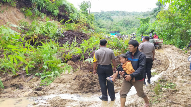 Jalan Bangko - Jangkat Longsor, Akses Jalan Putus