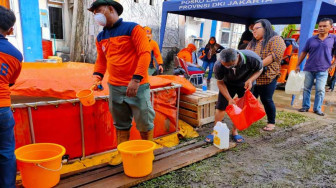 Ada Disinfektan Gratis Setiap Hari di Kantor BPBD Provinsi Jambi