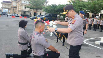 Kapolda Jambi Sambut Bintara Remaja
