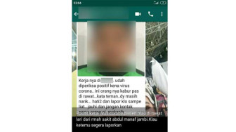Heboh Foto Driver Ojol Kena Virus Corona, Ini Kata Jubir Johansyah...