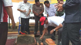 HBA Letakkan Batu Pertama Perluasan Pembangunan Gedung Markas PMI