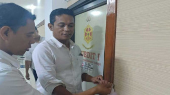 Ditreskrimsus Polda Jambi Siapkan Hand Sanitizer di Setiap Ruangan
