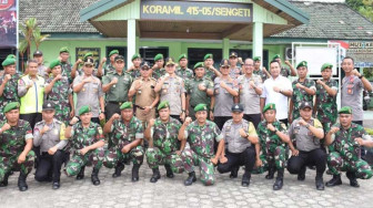 Kapolda Jambi Kunjungi Koramil Sengeti