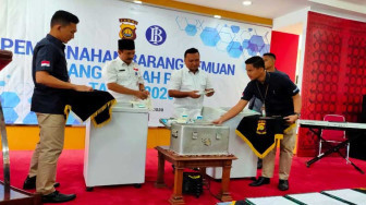 Bank Indonesia dan Polda Jambi Musnahkan 9.104 Lembar Uang Palsu
