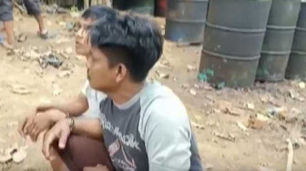Polres Sarolangun Tangkap Pelaku Penyulingan Minyak