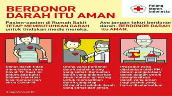 Virus Corona Makin Seram, Sejumlah Instansi Batalkan Donor Darah