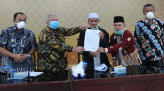 Rapat Bersama Bahas Covid-19, Ini Imbauan untuk Masyarakat Tanjabbar...
