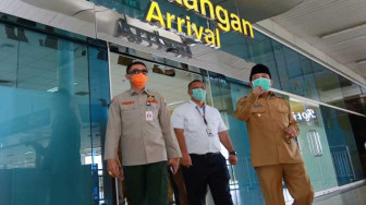Lawan Covid-19, Gubernur Jambi Cek WTC Batanghari dan Bandara Sultan Thaha