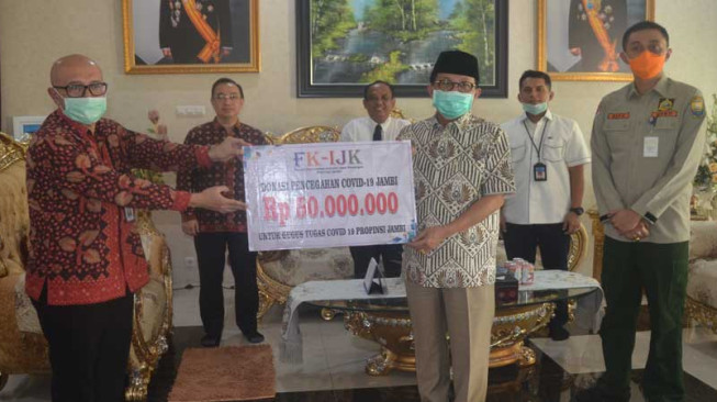 Fachrori Apresasi Bantuan BMPD untuk Penanganan Covid-19