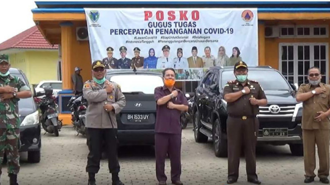 Bupati Batanghari Gelar Rakor Penanganan Covid-19