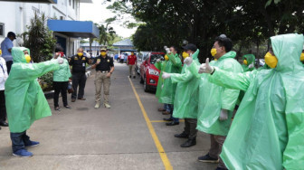 Kemnaker Beri Insentif 1000 Korban PHK Sebagai Pasukan Penyemprot Disinfektan Covid-19