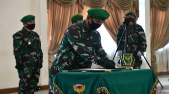 Kolonel Kav M. Zulkifli Resmi Menjabat Danrem 042/Gapu