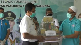 Tim Satgas Samber Pungli dan MAPI Jambi Peduli, Beri Bantuan Vitamin dan Sembako