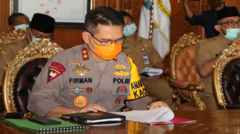 Kapolda Jambi Ikuti 'Vicon' Kesiapan Antisipasi Karhutla