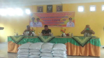 Pemkab Sarolangun Salurkan Beras Bagi Warga Miskin