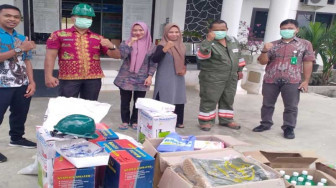 Lawan Covid-19, SKK Migas – MontD'Or Oil Tungkal Sumbang APD
