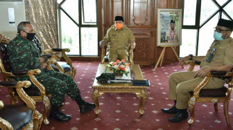 Danrem 042/Gapu Sowan ke Gubernur Jambi
