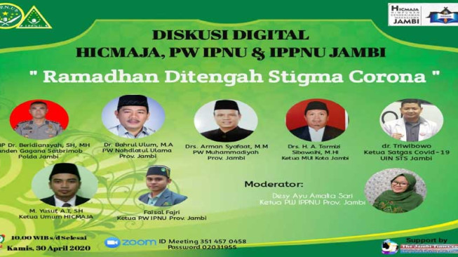 Hicmaja Kembali Gelar Diskusi Digital Bersama IPNU