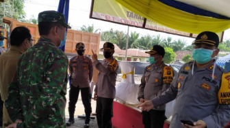Karo Ops Polda Jambi, Cek Pos Pengamanan Penyekatan Jalur Mudik