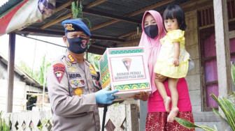 Polda Jambi Gelar Gerakan Bakti Sosial-II Polri Peduli Covid-19
