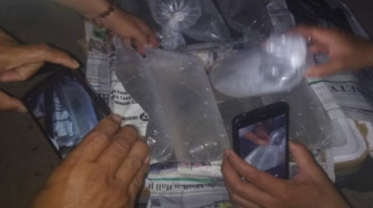 Tim Covid Tanjabtim Amankan Mobil Innova Bawa Baby Lobster