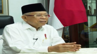 Wapres KH Ma'ruf Amin Minta Masyarakat Rayakan Idul Fitri di Rumah Saja