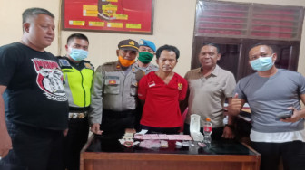 Jadi Bandar Sabu, Imron Dibekuk Anggota Polsek Pamenang