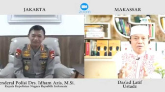 Satu Teladan Lebih Baik dari Seribu Nasihat dalam Ngopi Bareng Kapolri dengan Ustad Das'ad Latif