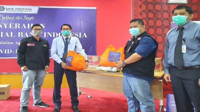 Bank Indonesia Jambi Salurkan Bantuan Penanganan Dampak Covid-19