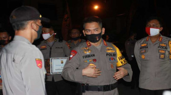 Santai Cek Pospam, Kapolda Ngobrol Bareng Anggota
