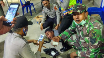 Petugas Pos Covid-19 Tangkap Bandar Sabu Asal Legok
